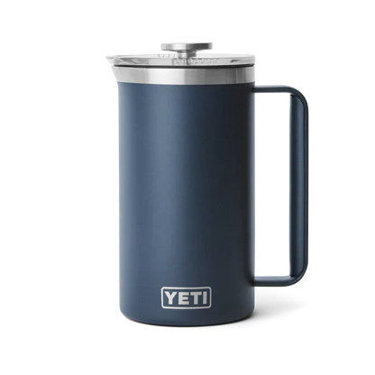 Yeti French Press With Lid - Navy