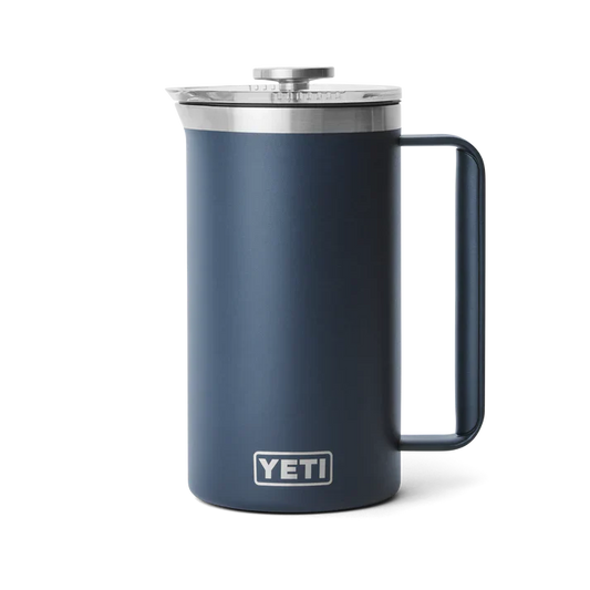 Yeti French Press With Lid - Navy