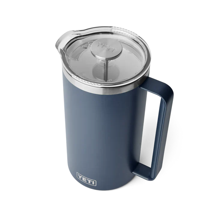 Yeti French Press With Lid - Navy