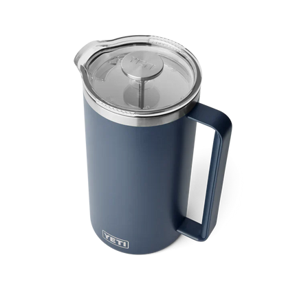 Yeti French Press With Lid - Navy