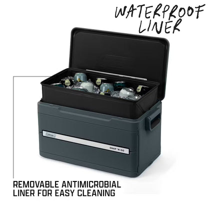 Coleman 55qt Snap N Go Cool Box - Blue Sapphire