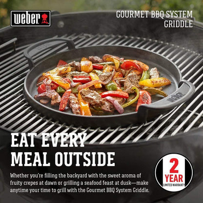 Weber GBS Cast Iron Griddle Plancha