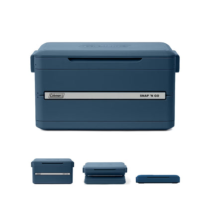 Coleman 35qt Snap N Go Cool Box - Blue Sapphire