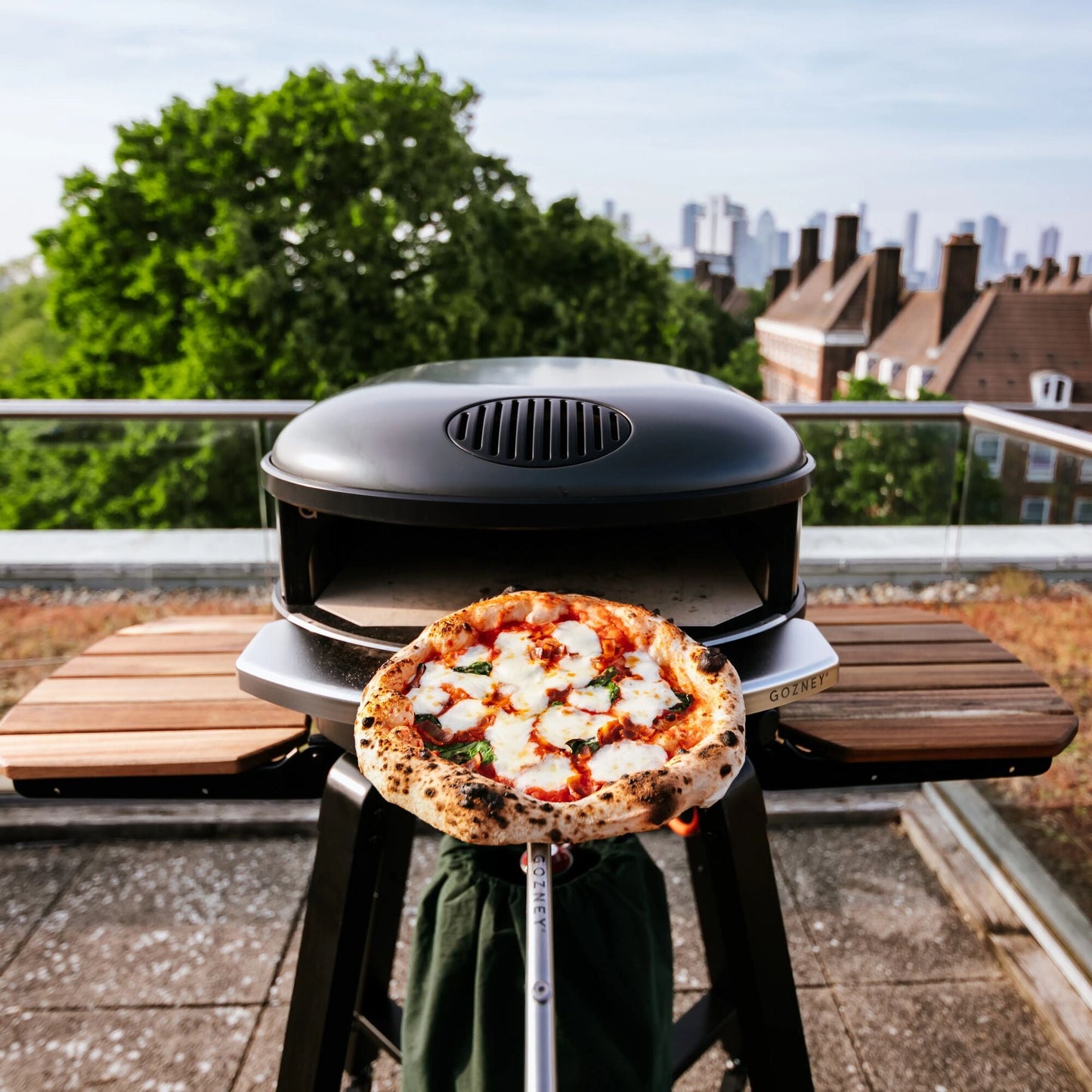 Mantel for Gozney Arc Pizza Oven