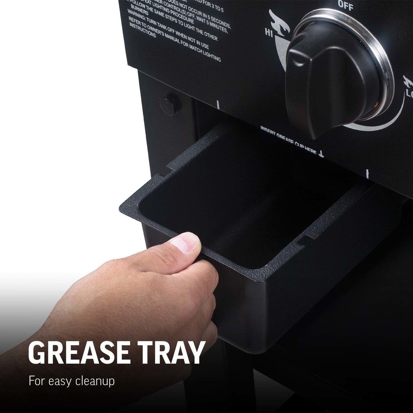 Char-Griller 4 Burner Flat Iron Premium Gas Griddle
