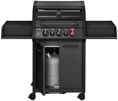 Enders Monroe Pro 3 SIK Turbo Shadow 3 Burner Gas BBQ