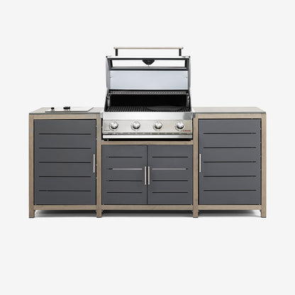 Grillstream Sanctuary Birch 4 Burner Deluxe Outdoor Kitchen