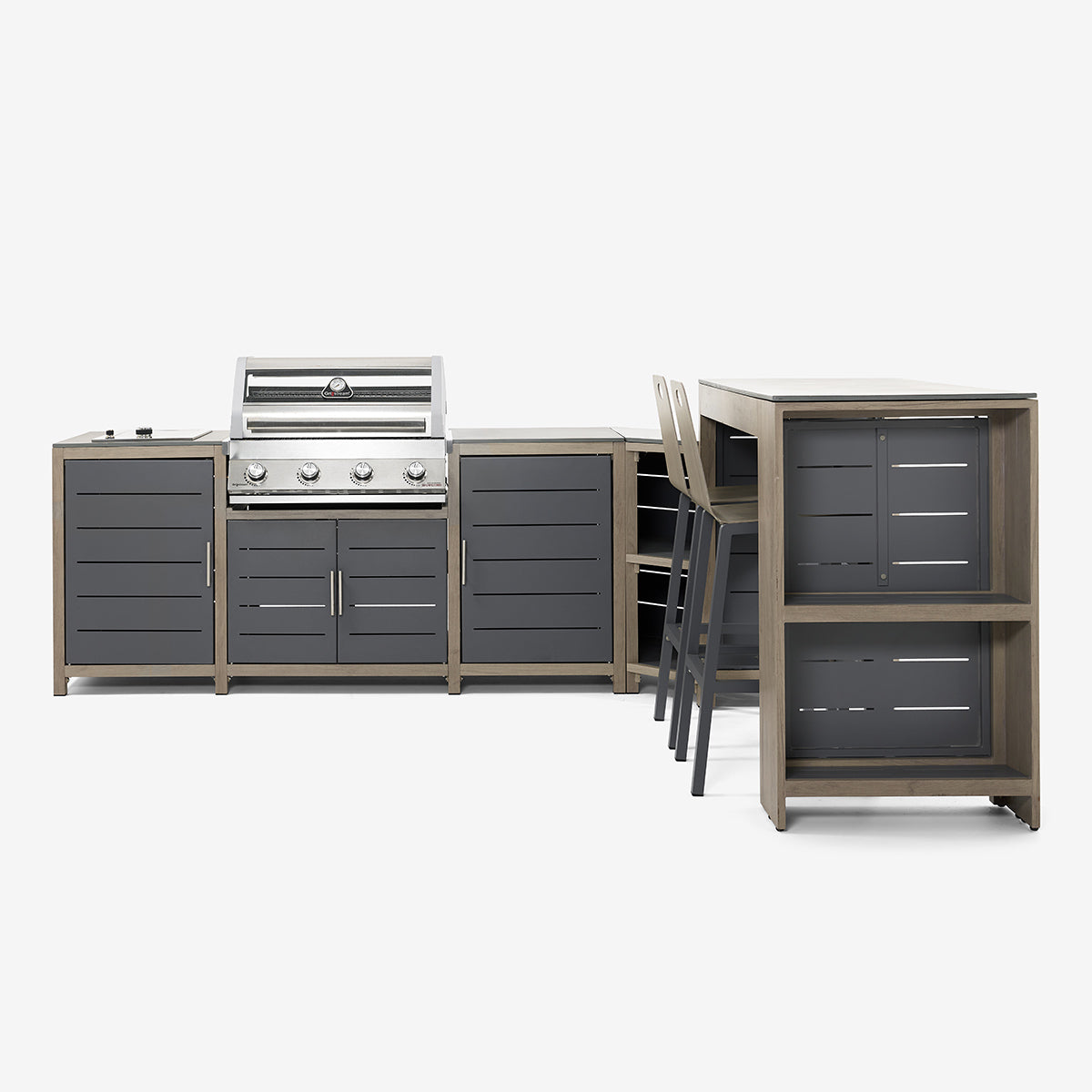 Grillstream Sanctuary Birch 4 Burner Deluxe Outdoor Kitchen