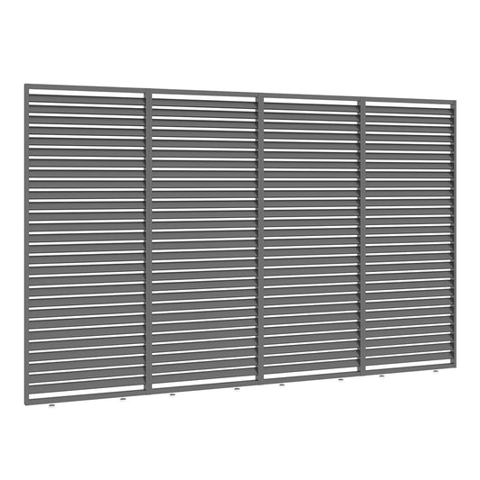 Sanctuary 4m Slatted Side Wall