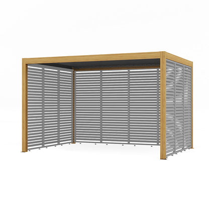 Sanctuary 4m Slatted Side Wall