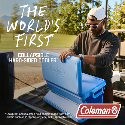 Coleman 55qt Snap N Go Cool Box - Blue Sapphire