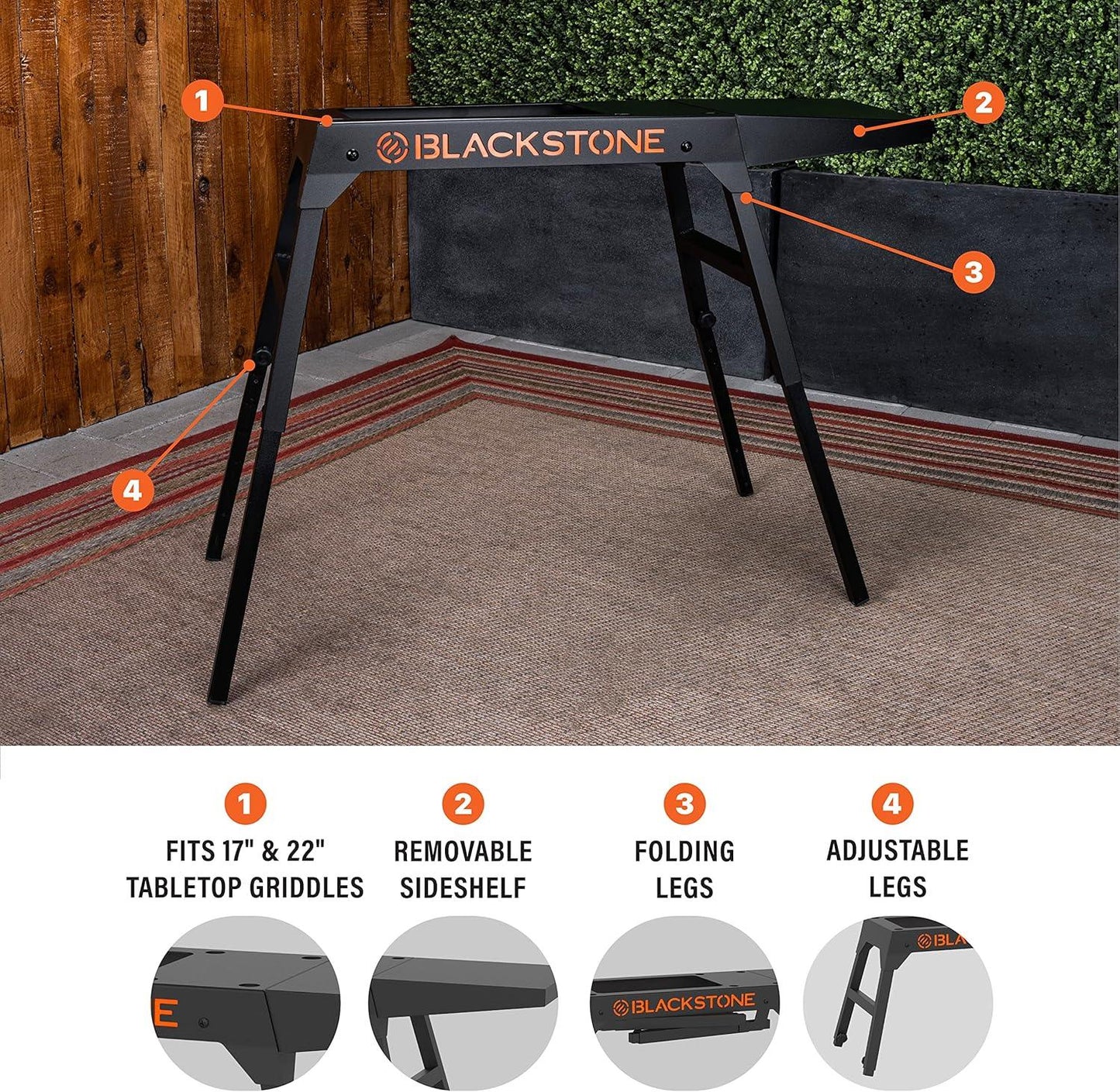 Blackstone Griddle Stand for 17 and 22 Models