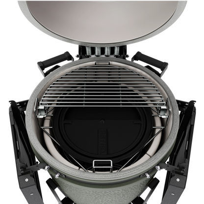 BSTRD. PRO Large Kamado BBQ in Alpine Green