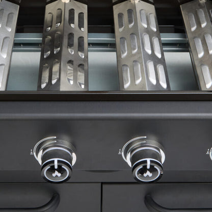 GRLLR Prime G4S 4 Burner Gas Barbecue with Side Burner