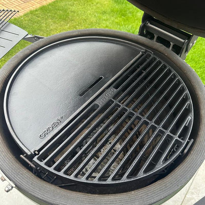 Kama Gear V2 Cast Iron Reversible Plancha Griddle 51cm