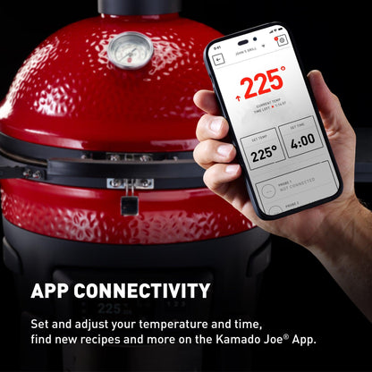 Kamado Joe Classic Konnected Joe‚ Digital Charcoal Grill and Smoker