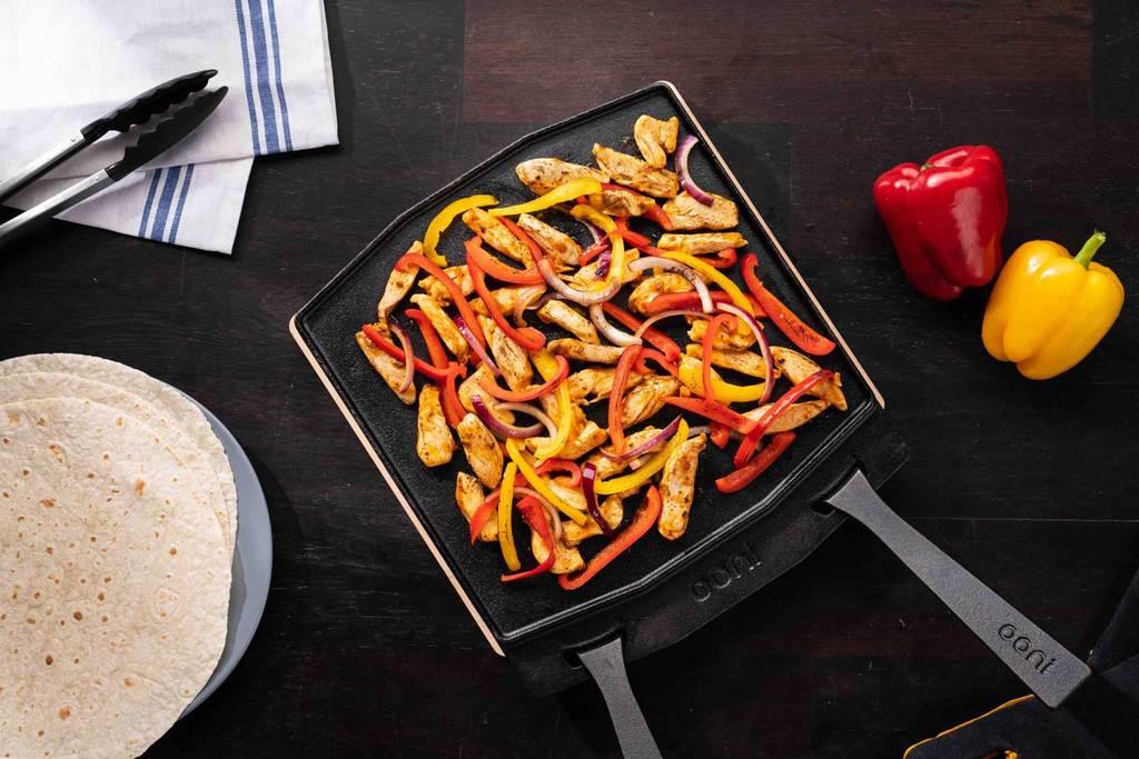 Ooni Dual-Sided Cast Iron Grizzler Plate
