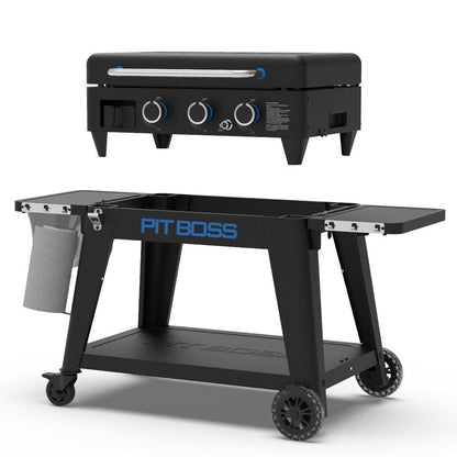 Pit Boss 3 Burner Ultimate Smash Plancha Griddle with Cover